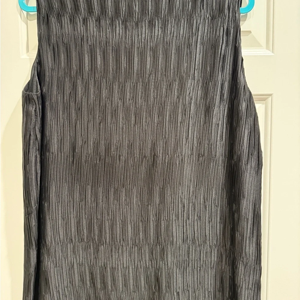 Zara Black Sleeveless Maxi Dress - Large - Picture 7 of 8